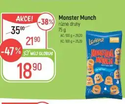 Globus Monster Munch nabídka