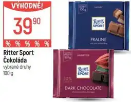 Globus Ritter Sport Čokoláda nabídka