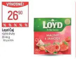 Globus Loyd Čaj nabídka
