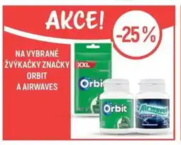 Globus Na vybrané žvýkačky značky Orbit nabídka