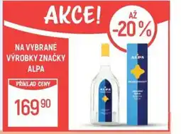 Globus Na vybrané výrobky značky Alpa nabídka
