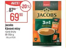Globus JACOBS Kávové mixy nabídka