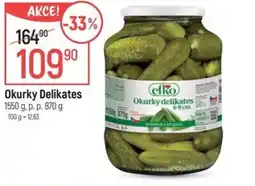Globus Okurky Delikates nabídka