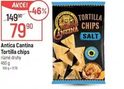 Globus Antica Cantina Tortilla chips nabídka