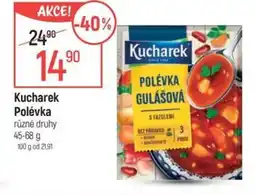 Globus Kucharek Polévka nabídka