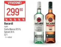 Globus BACARDI rum nabídka