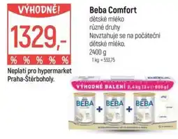 Globus Beba Comfort dětské mléko nabídka