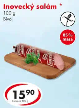 CBA Inovecký salám nabídka
