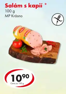 CBA Salám s kapií nabídka