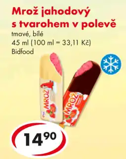CBA Mrož jahodový s tvarohem v polevě nabídka
