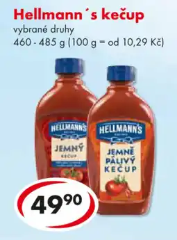 CBA HELLMANN'S kečup nabídka