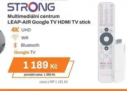 Expert STRONG Multimediální centrum LEAP-AIR Google TV HDMI TV stick nabídka
