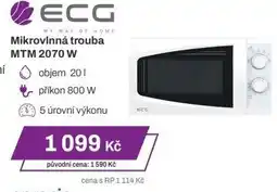 Expert ECG Mikrovlnná trouba MTM 2070 W nabídka