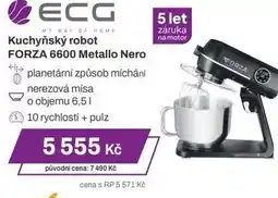 Expert ECG Kuchyňský robot FORZA 6600 Metallo Nero nabídka