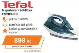 Expert Tefal Napařovací žehlička FV2839E0 nabídka