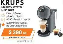 Expert KRUPS Kapslový kávovar KP243B10 nabídka