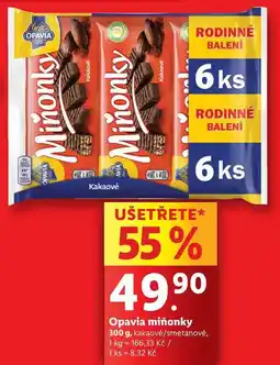 Lidl Opavia miňonky, 300 g nabídka