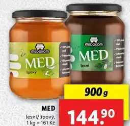 Lidl MED, 900 g nabídka