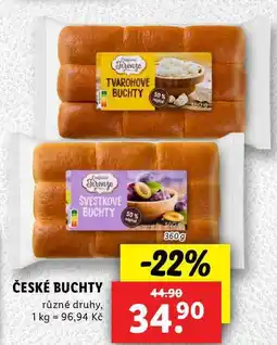 Lidl ČESKÉ BUCHTY, 360 g nabídka