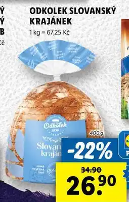 Lidl ODKOLEK SLOVANSKÝ KRAJÁNEK, 400 g nabídka