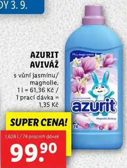 Lidl AZURIT AVIVÁŽ, 1,628 l/74 PD nabídka