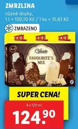Lidl ZMRZLINA, 8x 120 ml nabídka