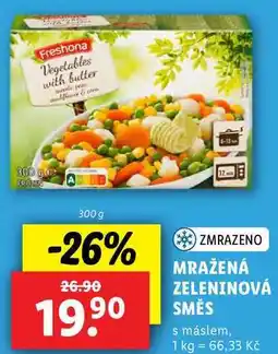 Lidl MRAŽENÁ ZELENINOVÁ SMĚS, 300 g nabídka