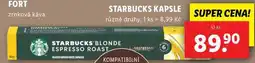 Lidl STARBUCKS KAPSLE, 10 ks nabídka