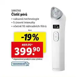 Lidl Čistič pórů nabídka