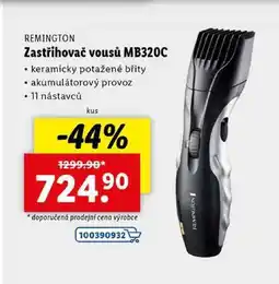 Lidl Zastřihovač vousů MB320C nabídka