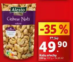 Lidl Kešu ořechy, 200 g nabídka