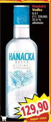 Norma Hanácká Vodka nabídka