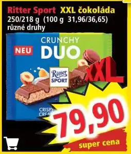 Norma Ritter Sport XXL čokoláda nabídka