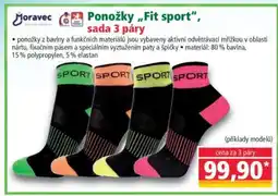 Norma Ponožky „Fit sport“, sada 3 páry nabídka