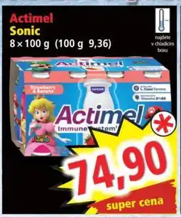 Norma Actimel Sonic nabídka