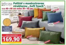 Norma Polštář s manšestrovou strukturou „Soft Touch“ nabídka