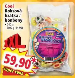 Norma Cool Roksová lízátka / bonbony nabídka