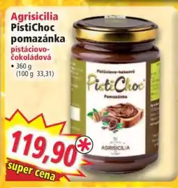 Norma Agrisicilia PistiChoc pomazánka nabídka