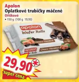 Norma Apolon Oplatkové trubičky máčené nabídka