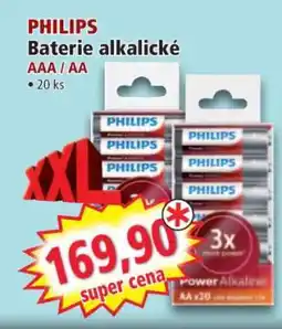 Norma PHILIPS Baterie alkalické nabídka