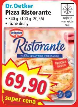 Norma Dr. Oetker Pizza Ristorante nabídka