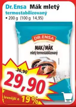 Norma Dr.Ensa Mák mletý termostabilizovaný nabídka