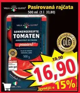 Norma PASÍROVANÁ RAJČATA nabídka