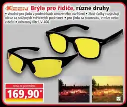 Norma Brýle pro řidiče, různé druhy nabídka