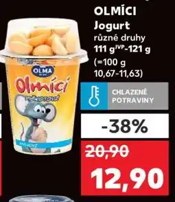 Kaufland OLMÍCI Jogurt nabídka