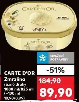 Kaufland Carte d’Or Zmrzlina nabídka