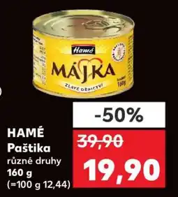 Kaufland Hamé paštika nabídka