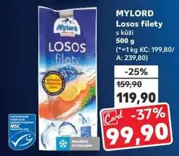 Kaufland Mylord Losos filety nabídka