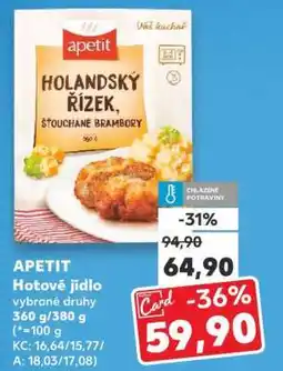 Kaufland APETIT Hotové jídlo nabídka