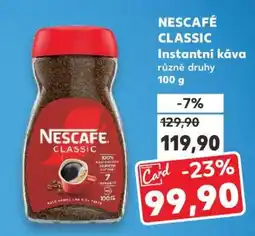 Kaufland Nescafé Classic nabídka